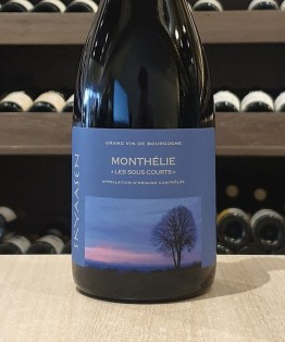 Monthelie Rouge "les sous courts" 2019 Cuvée sans souffre